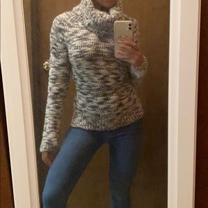 Massimo dutti S wool turtleneck knit sweater